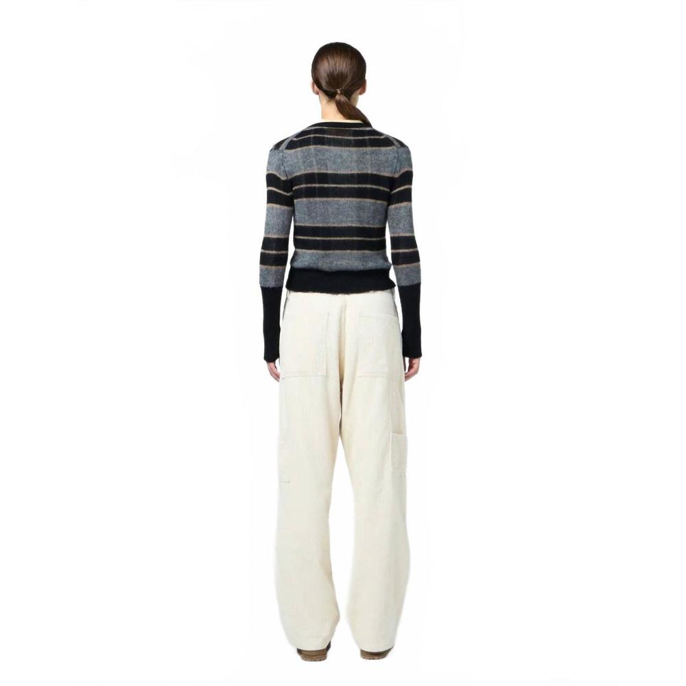 NEW GUEST IN RESIDENCE shadow plaid cardigan in multi - Picture 2 of 7